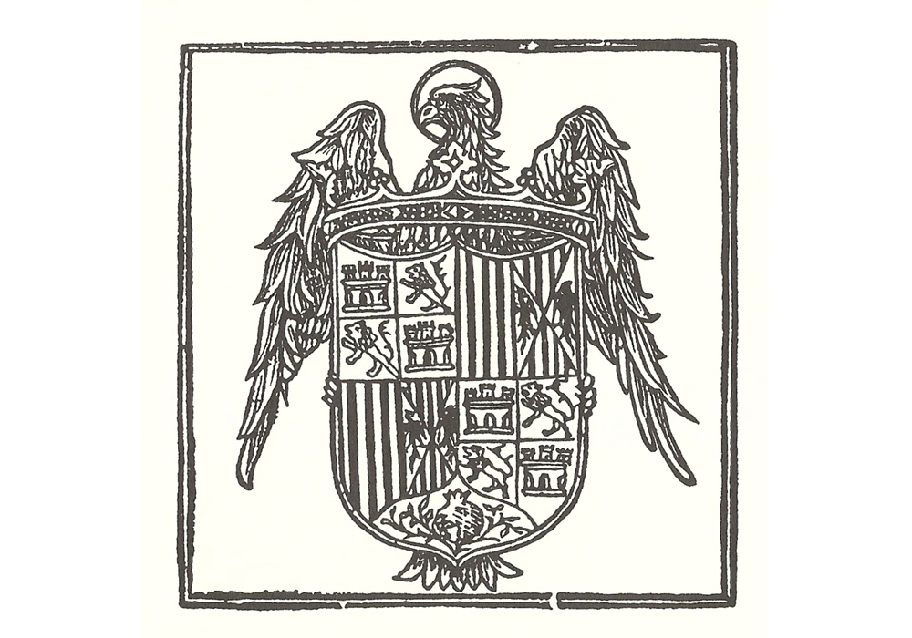 Cancionero-Montesino-Sucesor Hahembach-Incunabula & Ancient Books-facsimile book-Vicent García Editores-8 Spain shield 1508